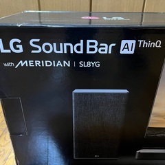 LGサブウーハー付きサウンドバーSL8YG