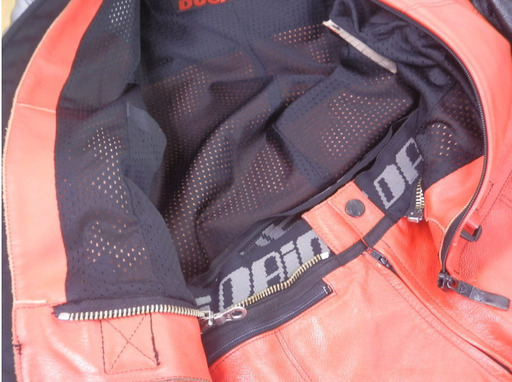 DUCATI ドゥカティ レーシングスーツ ウルトラマンカラー レザージャンプスーツ size-S