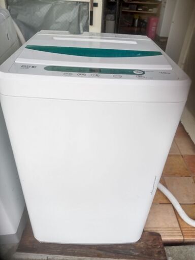 ヤマダ電機洗濯機4.5kg 2016年西別館においてます