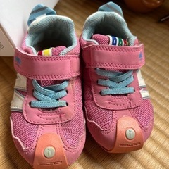 【IFME】箱あり15cm 子供靴　ピンク