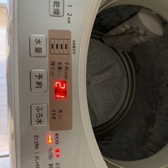 ジャンク品。SHARP ES-GV10D-T 全自動洗濯機 洗濯...