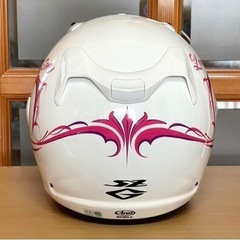 お取引き終了^ ^美品　オリジナルピンスト付き♡アライヘルメット