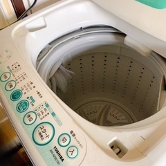 TOSHIBA洗濯機無料で譲ります