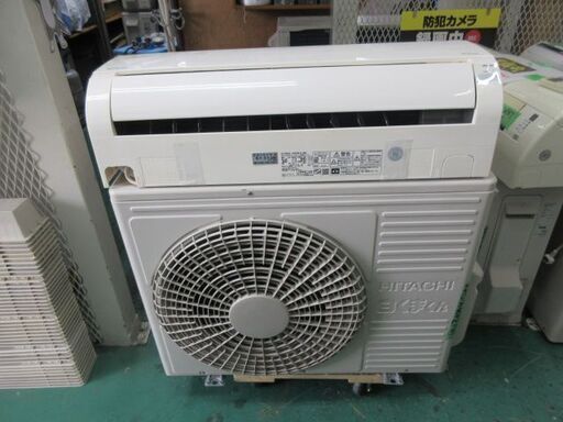 K04154　日立　中古エアコン　主に14畳用　冷房能力　4.0KW ／ 暖房能力　5.0KW
