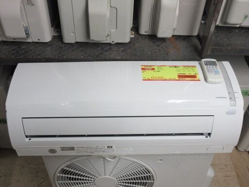 K04155　コロナ　中古エアコン　主に6畳用　冷房能力　2.2KW ／ 暖房能力　2.5KW