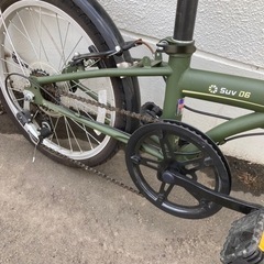 DAHON ダホン SUV06 モスグリーン 20型 6速 折り畳み自転車