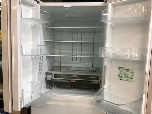 【愛品館八千代店】保証充実TOSHIBA　2018年製509L6ドア冷凍冷蔵庫GR-M510FD