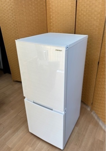 【引取】シャープ 冷蔵庫 SJ-D18J-W 扉の開閉を左右選べる「つけかえどっちもドア」採用 霜取り不要  2021年製