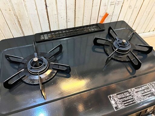 15年製 Paloma/パロマ IC-N900B-R LPガス用ガステーブル 2口 /右強火  