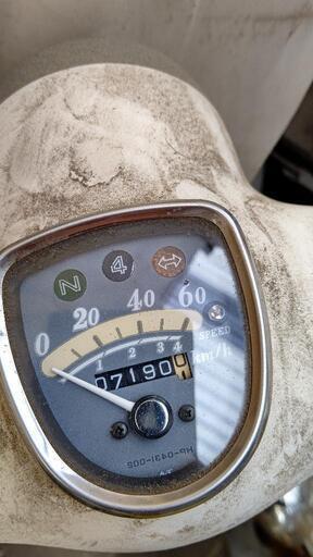 ホンダ リトルカブ ホワイト　走行距離7190km