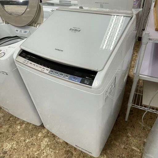 HITACHI 日立 ビートウォッシュ 乾燥機付き洗濯機 2017年製 BW-DV80A  8キロ 札幌 東区