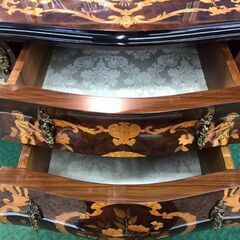 【愛品館八千代店】象嵌　コンソール　チェスト