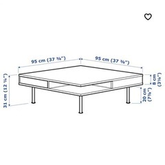 ローテーブル 収納付き