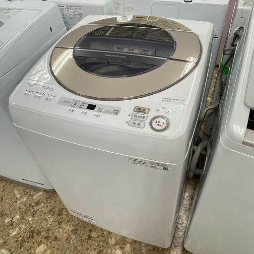 SHARP シャープ 洗濯機 ES-SH7C-N 2021年製 7キロ 新生活 札幌 東区