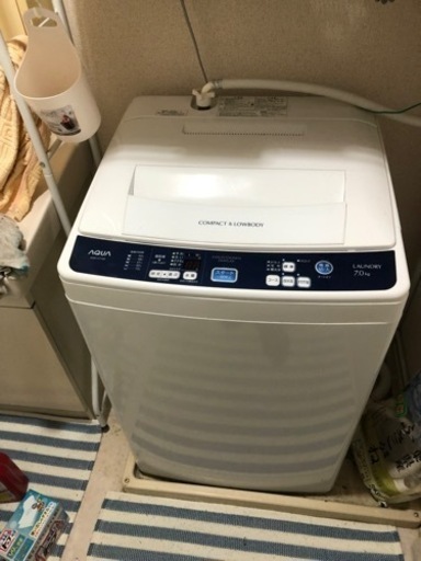 洗濯機 AQUA 7.0kg 2016年製