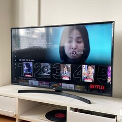 [50インチ][LG]4K対応液晶テレビとテレビ台