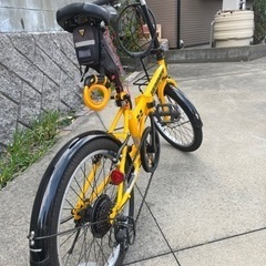 ハマー　HUMMER 折り畳み自転車　FDB206TANK-G