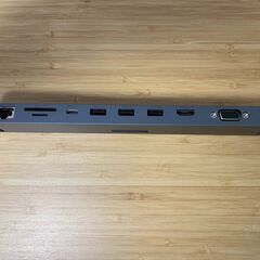 USB C ハブ 11-in-1 【33cm ケーブル】 Mac...