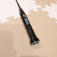 バドミントンラケット2本セット(ナノスピード9900 3UG5新品未使用，Ｔｉ１ 3UG5美品)、素振りカバーおまけ付き☆