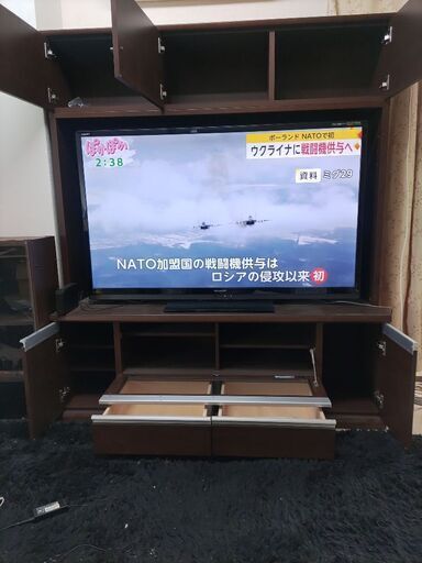 60インチ液晶テレビ収納台