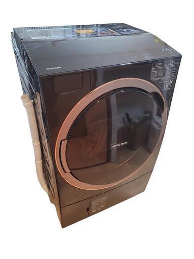 本日限定値引きあり！TOSHIBA 東芝 ドラム式洗濯乾燥機 TW-117X3L 左開き 斜型 洗濯11kg 乾燥7kg　動作品