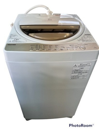 NO.273 【2020年製】TOSHIBA 全自動洗濯機 7kg AW-7G8
