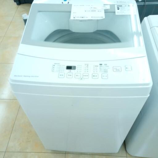 ★ジモティ割あり★ NITORI 洗濯機 6kg 19年製 動作確認／クリーニング済み OJ１３９