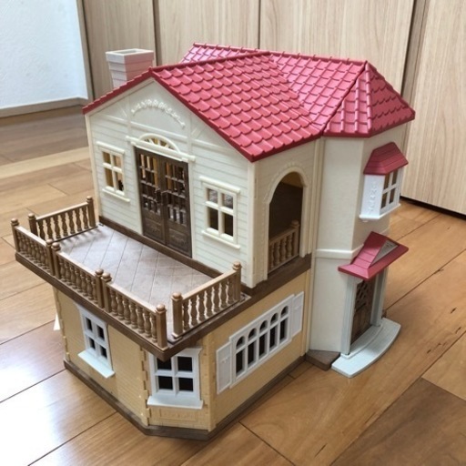 ひとつ前の出品物の確認用　シルバニアファミリー　森のお家　赤い屋根　ドールハウス シルバニアファミリー 赤い屋根の大きなお家 ギフトセット