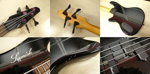 ベース エレキベース SAMICK サミック ブラック 中古 苫小牧西店