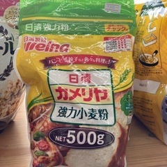 【激安　食品】日清　カメリヤ　強力小麦粉　500g  300円