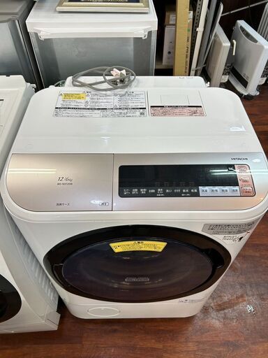 HITACHI ◇ ドラム式洗濯乾燥機 ビッグドラム BD-NX120B 洗濯12kg