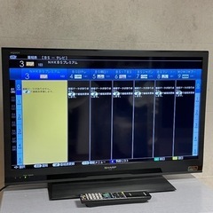 2013年製 SHARP 32型 液晶カラーテレビ