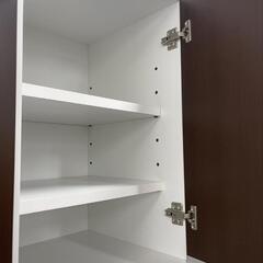 ★再値下げしました❗大型　下駄箱　12〜13万円位で購入!!　シューズボックス鏡付き　幅約120cm 💳自社配送時🌟代引き可💳※現金、クレジット、スマホ決済対応※