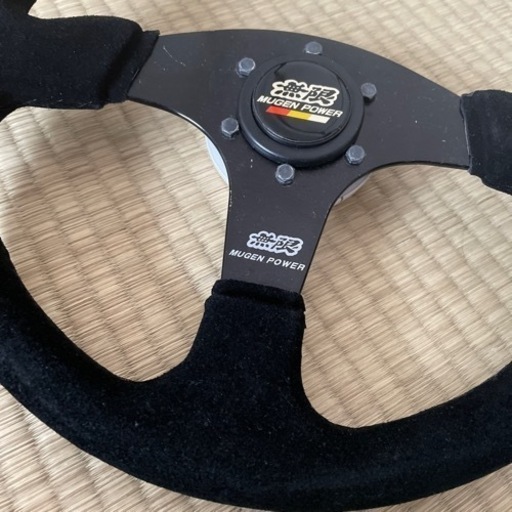 無限 MUGEN ステアリング momo 純正品 バックスキン 無限 MUGEN ステアリング momo 純正品 バックスキン オーダー頂いてい