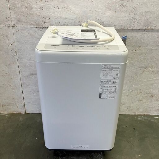 【Panasonic】 パナソニック 全自動洗濯機 5kg NA-F50B15 2022年製