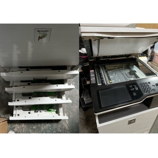 SHARP シャープ デジタルフルカラー複合機 コピー機 MX-3100FN 通電