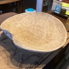 商談中【アンティーク】木製　盛皿　大皿