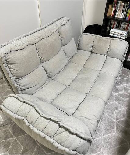 引き取りも歓迎！Francfranc コンパクトソファベッド ピコラ グレー francfrancソファベッド 引き取りも歓迎！Francfranc コンパクトソファ