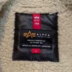 アルファインダストリーズ　メンズジャケットL
