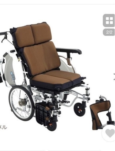 ミキ　エアフィッツ　介助用車椅子　AFP-16 プレミアムタイプ