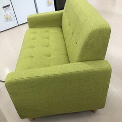 Wa437　二人掛けソファー　グリーン