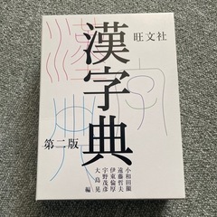 【受け渡し者決定】漢字典　旺文社