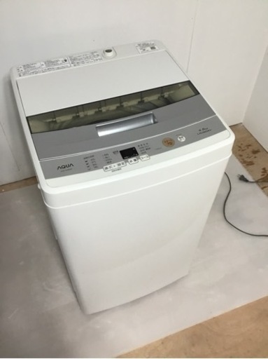 男の子向けプレゼント集結 『お取引済』AQUA 洗濯機 4.5kg AQW-S45E 洗濯機