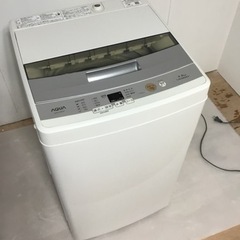 『お取引済』AQUA 洗濯機 AQW-S45E 4.5kg