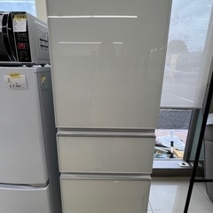 HJ418【中古】三菱 ノンフロン冷凍冷蔵庫 330L 2020年製 白 MR-CG33TE-W形 HJ418【中古】三菱 ノンフロン冷凍冷蔵庫 330L 2020年製 白 MR