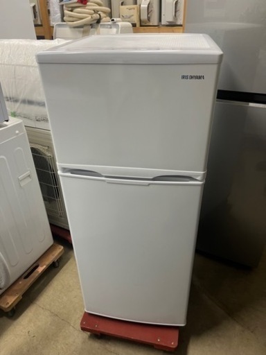 2021年製　アイリスオーヤマノンフロン2ドア冷蔵庫118L/ホワイト