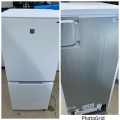 お薦め品‼️洗浄クリーニング済み‼️シャープ2ドア冷蔵庫 152L どっち 