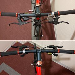 ロードバイク改 フラットロード CALLE SERIA アルミフレーム完全整備済