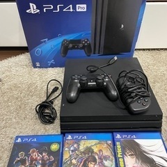 PS4pro 1TB ソフト3本セット