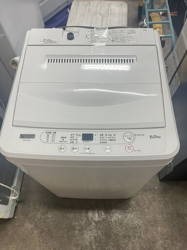 【C-451】ヤマダ電機 洗濯機 YWM-T60HI 2022年製 中古 激安 通電確認済 一人暮らし